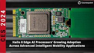Hailo 8 Edge AI Processors’ Growing Adoption Across Advanced Intelligent Mobility Applications