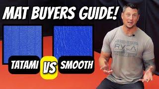 Dollamur martial arts, gymnastics, wrestling mats review and buyers guide! Tatami vs Smooth MMA mats