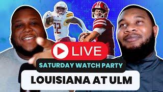  LIVE: Louisiana Ragin' Cajuns at ULM Warhawks | Sun Belt Conference College Football Week 14