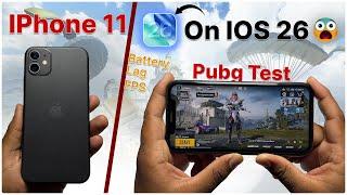 iPhone 11 PUBG Test on iOS 26 - Shocking Performance on New Software 