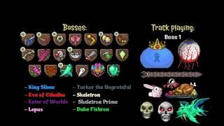 Terraria All Boss Theme Songs OST *Slightly Louder*