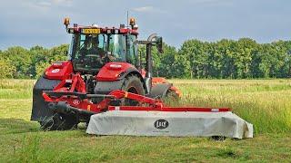 Mowing Grass | Case IH Luxxum 120 + Lely Splendimo | Erik van de Peppel | 2024