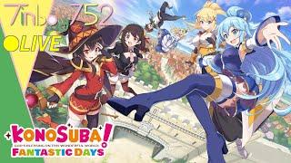 Free Play Stream while Downloading KonoSuba FD again (Multi-Game)