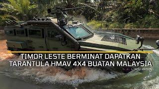 TIMOR LESTE BERMINAT DAPATKAN TARANTULA HMAV 4X4 BUATAN MALAYSIA