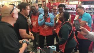 Ann-Marie Campbell Tries The Gorilla Grip Challenge!!