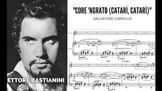 Core 'ngrato (Catarì, Catarì) - Ettore Bastianini (with baritone score!) HD 1080p