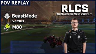 [POV REPLAY] G2.BeastMode vs M80 | RLCS 2024 NA Open Qualifiers 4