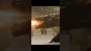 Drogon Saves Daenerys #daenerys #targaryen #daenerystargaryen #drogon #dragon #gameofthrones #shorts