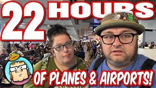Traveling for 22 Hours Straight Taking 4 Planes Trying to Get Home From Hawaii