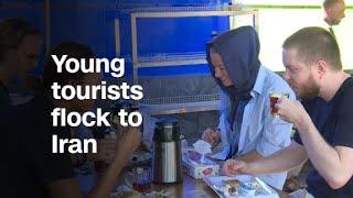 Young tourists flock to Iran