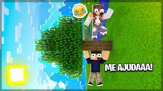 MINECRAFT mas O MUNDO VIROU AO CONTRÁRIO!