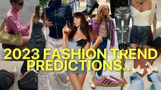 2023 FASHION TREND PREDICTIONS / FORECAST (WHAT TO WEAR IN 2023) | Alyssa Lyanne