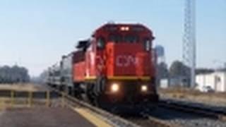 Oct 30th Railfanning "Passenger Special, CN, IC, Amtrak, BNSF, NS"