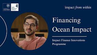 Financing ocean impact | Impact Finance Innovations Programme