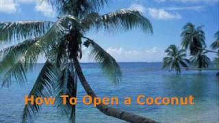 How To Open a Coconut www.healthyurbankitchen.com