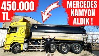 450.000 TL MERCEDES KAMYON ALDIK !