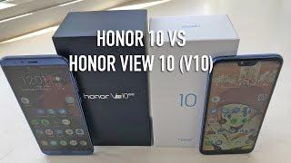 Honor 10 vs Honor View 10 | Side-by-side comparison