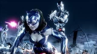 MK11 All Fatalities on Catwoman Kitana