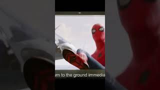 Spiderman saving MJ homecoming scene