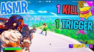 ASMR Gaming  Fortnite 1 Kill = 1 Trigger Relaxing Mouth Sounds  Controller Sounds + Whispering 