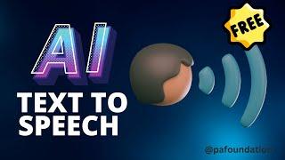 BEST Text to speech ai voice FREE @adpoint4u