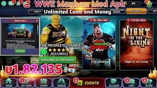 WWE Mayhem Mod Apk v1.82.135 | WWE Mayhem Zombie Mod Apk v1.82.135 | WWE Mayhem Hack v1.82.135