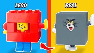 I Remade Tom and Jerry as LEGO Cursed Minifigures | FUNZ Bricks