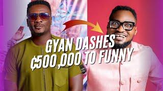 FUNNY FACE THANKS ASAMOAH GYAN FOR GIFTING HIM GH₵500,000-FIRES BISMARK THE JOKE & BABY MAMA VANESSA