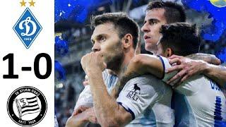 "Динамо" обыграло "Штурм" в Лиге чемпионов! Динамо - Штурм - обзор Dynamo - Sturm -Highlights