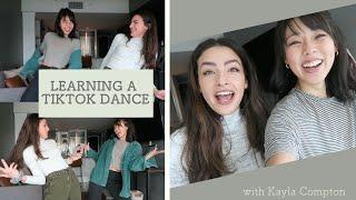 LEARNING A TIKTOK DANCE W/KAYLA COMPTON | Victoria Park