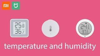 Xiaomi Mi Home temperature and humidity Sensor comparison!