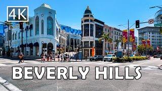 [4K] Beverly Hills - Rodeo Drive - Los Angeles, California USA  - Walking Tour