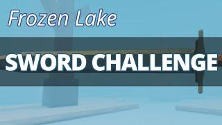 Frozen Lake Sword Challenge | Wave Defense: OVERDRIVE!