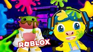 ¡SOBREVIVIENDO A UNA BATALLA DE TINTAS EN SPLATGOO ROBLOX!