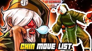 CHIN GENTSAI MOVE LIST - The King of Fighters 2002 Unlimited Match (KOF2002)