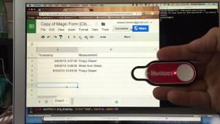 Hacking Amazon's Dash Buttons to Upload Datapoints to a Google Spreadsheet
