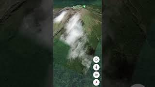 Bulusan Volcano in Google Earth 3D