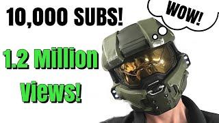 Halo Mega Construx Brickman117 10,000 sub special + FUTURE PLANS for the channel!