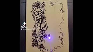 Fairies of fairy Glenn laser etching