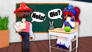 ENSEÑANDO ESPAÑOL A AUICIQ (MM2) | Kevin Roblox