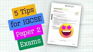 5 Tips to Excel in Your Paper 2 IGCSE Chemistry & Biology Exams