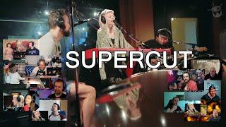 Supercut of Youtubers reacting to Aurora covers Massive Attack "Teardrop" for Like A Version