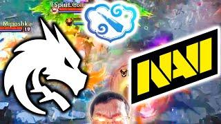 Team SPIRIT vs NAVI - WHAT A GAME! ▌CLAVISION SNOW RUYI DOTA 2