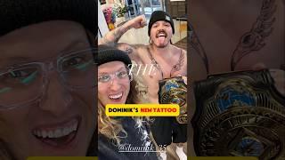 Dominik Mysterio Gets New Tattoo