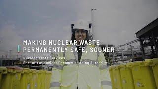 Making Nuclear Waste Permanently Safe, Sooner | Nuclear Waste Services | CIWM | World Beyond Waste