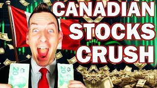 Canadian Stocks To Buy Now Crushing | Investing $400k For Passive Income