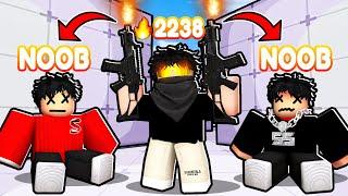 NOOB To PRO in Roblox Rivals!