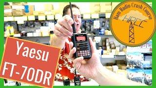 Yaesu FT-70DR Introduction and Programming