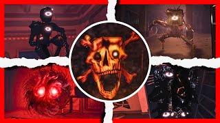 DOORS: The Foundation ALL Entities & Jumpscares & Deaths - ROBLOX