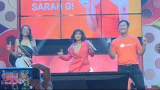 Sarah Geronimo hinataw ang Shopee Jingle | Pop Studio PH Launch